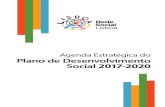 Agenda Estratégica do Plano de Desenvolvimento Social 2017 ... · O Plano de Desenvolvimento Social de Lisboa 2017-2020 é um compromisso estratégico a médio ... Processo participativo