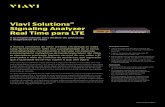 Viavi Solutions® Signaling Analyzer Real Time para LTE · Title: Viavi Solutions® Signaling Analyzer Real Time para LTE Author: Viavi Solutions Inc. Subject: A marcha constante