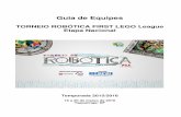 TORNEIO ROBÓTICA FIRST LEGO League Etapa Nacionalarquivos.portaldaindustria.com.br/app/conteudo_18/2015/06/11/909… · Temporada 2015/2016 18 a 20 de março de 2016 Taguatinga