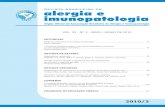 alergia e imunopatologia - Bragid · Maio / Junho de 2010 Volume 33, Número 3 ISSN 0103-2259 A Revista Brasileira de Alergia e Imunopatologia é o órgão oficial da Associação