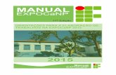 manual EXPOCaNP 2015expocanp.com/wp-content/uploads/2015/11/manual... · cientiﬁca, de extensão, trabalho de conclusão de curso (TCC) ou monitoria (salvo algumas exceções) devem