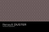 Renault DUSTER · Untitled-1 1 26/02/14 12:35. 0.1 A descrição dos modelos especificados neste manual foi estabelecida a partir das características técnicas conhecidas na data