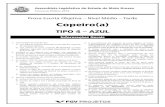 AL-MT 2013 Copeiro a Prova Tipo 04 - FGV · Concurso Público para a Assembleia Legislativa de Estado de Mato Grosso –AL‐MT –2013 FGV ‐Projetos Nível Médio – Copeiro(a)