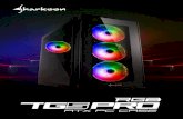 prem TG5 Pro RGB es 01 - zh-hant.sharkoon.com€¦ · Placa base: Mini-ITX, Micro-ATX, ATX Máx. longitud de la tarjeta gráﬁca: 40 cm Máx. altura del refrigerador CPU: 16,7 cm