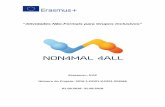 Atividades Não-Formais para Grupos Inclusivosnon4mal4all.com/wp-content/uploads/2017/10/Trad.-Port.pdf · “Atividades Não-Formais para Grupos Inclusivos” Erasmus+, KA2 Número