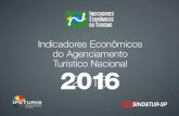 Indicadores Econômicos do Agenciamento Turístico Nacional 2016€¦ · Indicadores Econômicos do Agenciamento Turístico Nacional 2016 • O Estado com maior número de empresas