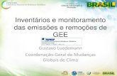 Inventários e monitoramento das emissões e remoções de GEE€¦ · Primeiro Relatório de Estimativas Anuais Setores 1990 1995 2000 2005 2010 Variação Gg CO 2 eq 1995 - 2005