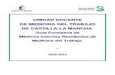 Guía Formativa de Médicos Internos Residentes de Medicina ...€¦ · 89/391/CEE y del Convenio 155 de la OIT sobre Seguridad y Salud de los trabajadores y medio ambiente de trabajo