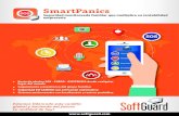 SmartPanics - SoftGuardun código QR entre su APP y la del miembro a sumar. Multimedia de seguidad Con el envío en curso de una alarma la APP SmartPanics le permite al usuario ˜nal