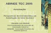 ABINEE TEC 2005Tripartite para a revisão da NR10. 9 ABINEE TEC 2005 A Indústria Química Brasileira. 10 ABINEE TEC 2005 CONCEITO DE INDÚSTRIA QUÍMICA Produtos Inorgânicos ...