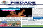 wwwg. - 2 21 - - 32 Administração pública terá nova estrutura · 2015. 4. 2. · Maria Vicentina Godinho Pereira da Silva, Prefeita do Município de Piedade, Estado de São Paulo,