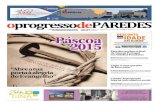 PUB Páscoa 2015 · 2015. 4. 10. · PUB PUB jornalprogresso@gmail.com sexta-feira 10 Abril | 2015 | Quinzenário | Ano 84 | Nº. 3370 | 0,60 (IVA incluído) Diretor: Vasco Ribeiro