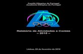 Relatório de Atividades e Contas – 2015...Relatório de Atividades e Contas – 2015 Comité Olímpico de Portugal AOP - Aca demia Olímpica de Portugal 2 Auscultados os membros
