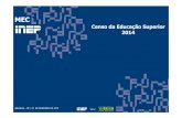 Censo da Educação Superior 2014 - INEPdownload.inep.gov.br/.../2015/apresentacao_ministro.pdf · 2015. 12. 4. · 2014, o que já representa uma participação de 17,1% das matrículas