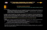 COMUNICADO - Campinas-SP · 2020. 9. 28. · VISA Norte Endereço: Rua Doutor José Pinto de Moura, 191 - Jardim Novo Botafogo - CEP 13070-210 Telefone: (19) 3242-5870/3213-8813.