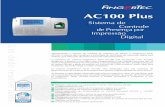 AC100 Plus - FingerTec · ao mesmo tempo e pode armazenar um máximo de 2.800 modelos, sendo ideal para escritórios, locais de venda a varejo e indústrias. O sistema FingerTec®