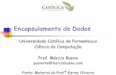 Universidade Católica de Pernambuco Ciência da Computaçãoclasse, das subclasses e das classes que façam parte do mesmo pacote. Nada especificado Classe é visível somente por