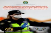 MEDIDAS PREVENTIVAS DOS PROFISSIONAIS DE SEGURANÇA … · medidas preventivas dos profissionais de seguranÇa pÚblica para minimizar os riscos de contaminaÇÃo pelo covid-19 ensino
