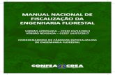Manual de Fiscalização da Engenharia Florestal A5 · manual nacional de fiscalizaÇÃo da engenharia florestal versÃo aprovada – cceef 03/12/2013 versÃo revisada – cceef 14/07/2017