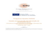 Programa-Quadro H2020ec.europa.eu/research/participants/data/ref/h2020/... · Convenção de Subvenção n.º: [inserir o número][inserir o acrónimo][inserir o identificador do
