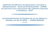 Gabinete do Ministro da Agricultura, Pecuária e ......EMENTA/OBJETIVOS: dispõe sobre a vacinação contra a febre aftosa, altera o Regulamento do Serviço de Defesa Animal, aprovado