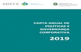 CARTA ANUAL DE POLÍTICAS E GOVERNANÇA ......2 O Conselho de Administração subscreve a presente Carta Anual sobre Políticas Públicas e Governança Corporativa referente ao exercício