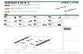 48001842€¦ · 48001842 Checklist / Manual de Montagem - Estribos laterais - Preto - Ranger T6 Checklist / Fitting Instructions - Side steps - Black - Ranger T6