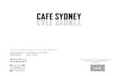 Cafe Sydney Lounge Menu...AUST RALIAN JAMES BOAGS LIGHT, T AS ..... 8.5 JAMES BOAGS PREMIUM, TAS ..... 9.5 TWO BIRDS TACO CERVEZA, VIC ..... 10.5 KOSCIUSZKO