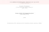 Tolstoi - Les Decembristes · Léon Tolstoï (Толстой Лев Николаевич) 1828 – 1910 LES DÉCEMBRISTES (Декабристы) 1884 Traduction d’E. Jaubert et
