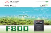 Inversor F800 - LEME Automação€¦ · O inversor permite o auto-gerenciamento de energia para reduzir a energia de espera. •A ventoinha de arrefecimento do inversor pode ser