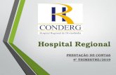 Hospital Regional · Despesa Paga 28.028.890,43 28.076.675,37. Disponibilidade X Contas a Pagar DESPESAS ASSUMIDAS EM 2019 31/12/2019 DISPONIBILIDADE FINANCEIRA 2.654.732,37 ( - )