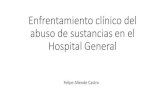 Enfrentamiento clínico del abuso de sustancias en el ... · Tabla 3.1.2 Carga de muertes, AVPM, AVD y AVISA atribuibles a 16 Factores de riesgo en la población chilena. Estudio