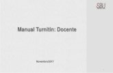 Manual Turnitin: Docente€¦ · Tipos de arquivos permitidos: Microsoft Word, PowerPoint, WordPerfect, PostScript, PDF, HTML, RTF, OpenOffice (ODT) Hangul (HWP), Google Docs e texto