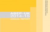ABEP UK 2014-15€¦ · 2015 (julho de 2014 à junho de 2015), e publicamos a prestação de contas. Tivemos o prazer de celebrar os 35 anos da ABEP com a grande festa que foi o nosso