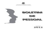 BOLETIM DE PESSOAL - Progep UFC · PDF file

2018. 4. 18. · boletim de pessoal 2012dezembro universidade federal do cearÁ prÓ-reitoria de gestÃo de pessoas