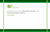 Programa de Avaliação de Desempenho · Programa de Avaliação de Desempenho Edição Revisada 2014 . 2 Instituto Federal de Educação, Ciência e Tecnologia de Mato Grosso do