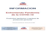New Enfrentando Pandemia de la COVID-19 · 2020. 7. 8. · ARTICULO No. 19: TEST RAPIDO COVID -19 IgM / lgG ANTIBODY COLLOIDAL GOLD TEST PROVEEDOR ANBIO (XIAMEN) BIOTECHNOLGY CO.,