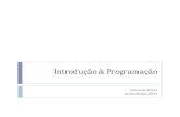 Leonardo Murta leomurta@ic.uffleomurta/courses/2016.2/prog1/aula2.pdf · 5 } Independente de linguagem de programação } Pode ser implementado em diferentes linguagens #include