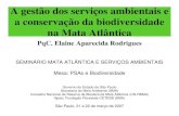A gestão dos servi ços ambientais e a conservação da ...rbma.org.br/mercadomataatlantica/pdf/sem_ma_serv_amb_10.pdfMata Atlântica e seus Serviços Ambientais Da cobertura original