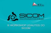 III WORKSHOP LEIAUTES DO SICOMescoladecontas.tce.mg.gov.br/wp-content/uploads/... · III Workshop Leiautes do Sicom 2020 Considerações Iniciais Demonstrações Contábeis –2019
