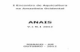 I ENCONTRO NACIONAL DE AQUICULTURA NA AMAZÔNIAuniversidadeniltonlins.com.br/wp-content/uploads/2018/12/...2 APRESENTAÇÃO A proposta deste I Encontro de Aquicultura na Amazônia