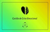 Gestão de Crise Emocional - ifenasbac.com.br€¦ · Gestão de nossas Emoções A Neurociência tem se revelado de vital im-portância para a compreensão e gestão de nos-sas emoções.