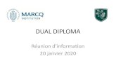 DUAL DIPLOMA - Marcq Institution€¦ · Diploma Dual Internacional 05 Dual Diploma Américain Programme créé et développé par Academicaet basé sur 3objectifs. Acquisition d’unhaut