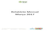 Relatório Mensal Março 2017 - Portal IEPportaliep.com/images/pdf/relatorios-mensais/2017/... · Na segunda e última aula relembraremos as atividades da aula anterior, na sequência