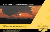 Turnkey Instruments Ltd · Para limpar um valor durante edição ... ser baixados em seu PC quando você tiver concluído a amostragem. Além disso, o seu PC pode ser usado para controlar