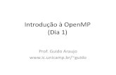 Introdução à OpenMP (Dia 1)professor.ufabc.edu.br/~e.francesquini/2019.q1.pp/files/aulas/omp... · OpenMP • Uma API para programação paralela em memória compartilhada. •