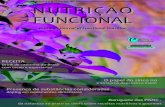 Revista Brasileira de NUTRIÇÃO FUNCIONAL · Coordenadora do Laboratório de Análise de alimentos e coordenadora do Projeto de extensão pró-celíaco. Ministra as disciplinas de