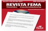 Revista FEMA Gestão e Controladoria...Revista FEMA Gestão e Controladoria Ano 07, n. 02, jul./dez. 2017. ISSN: 2236-8698 _____ 1
