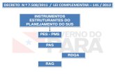 DECRETO N º 7.508/2011 / LEI COMPLEMENTAR 141 / 2012seplad.pa.gov.br/wp-content/uploads/2020/10/arevanche.pdf · decreto n º 7.508/2011 / lei complementar –141 / 2012 instrumentos