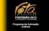 Programa de Animação Cultural - TeiaDimpulsosteiadimpulsos.pt/wp-content/uploads/2012/08/Programa-Cultural.pdf · divulgação do programa no Passaporte da Rota do Petisco de Portimão.